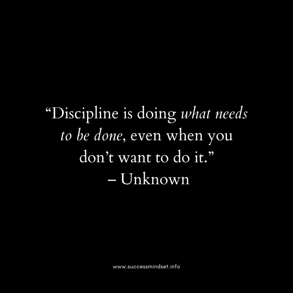 quotes on discipline life