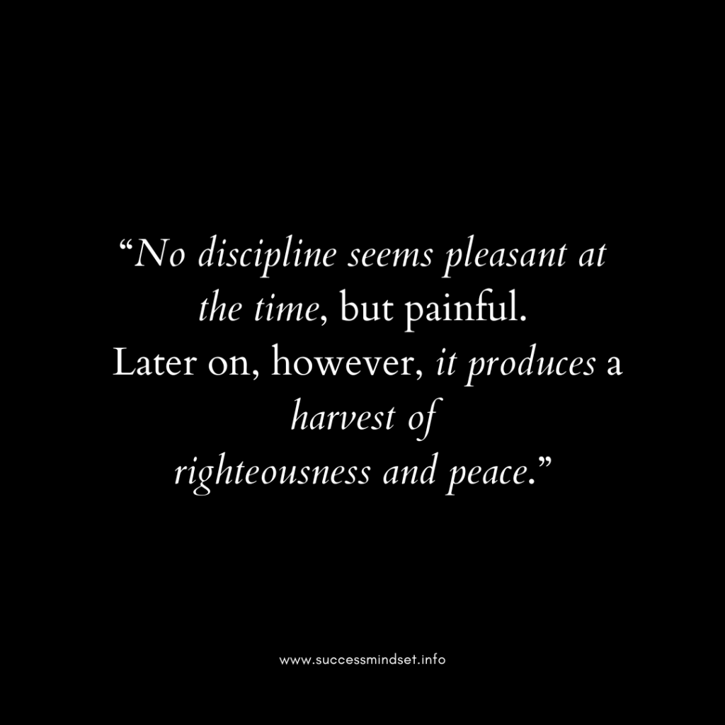 discipline quotes bible