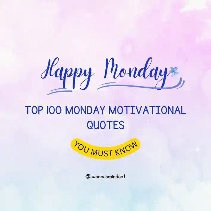 Monday motivation quotes