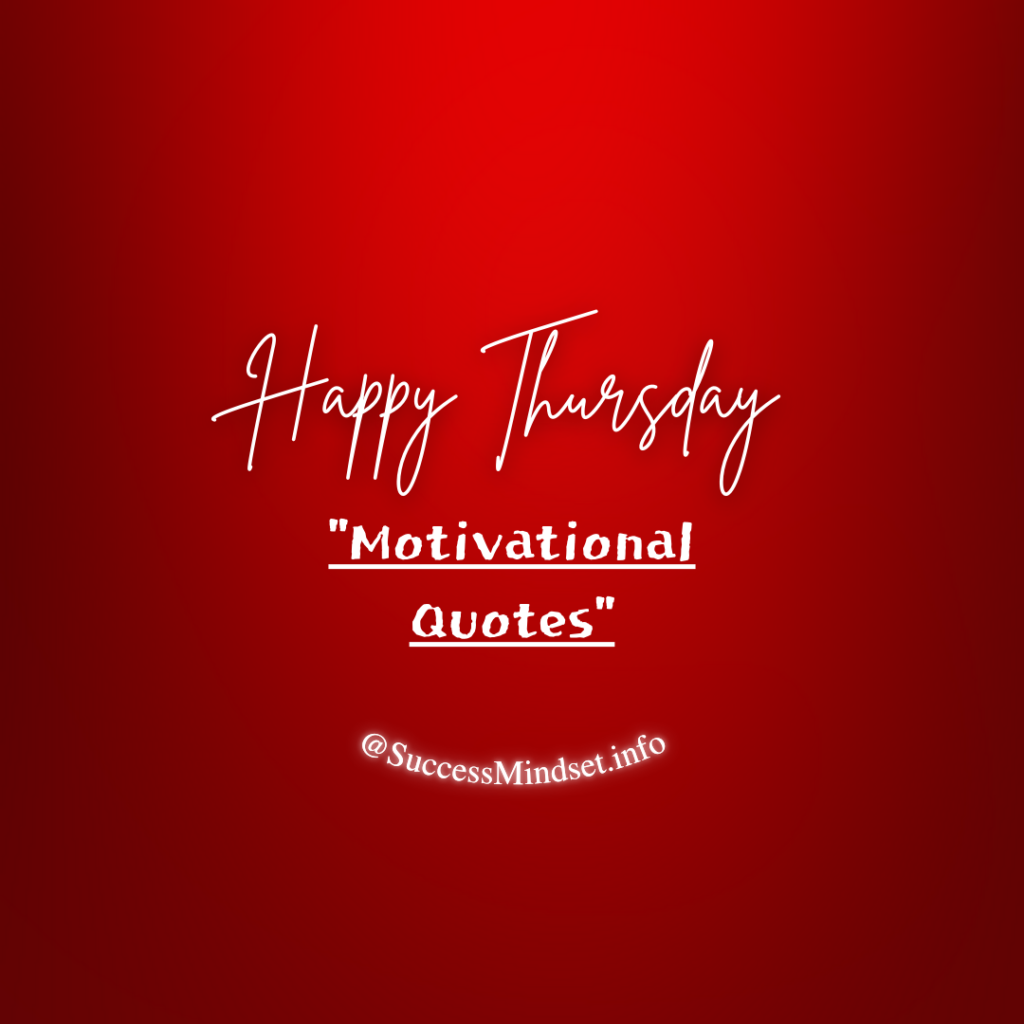 Thursday motivational quotes article featured image