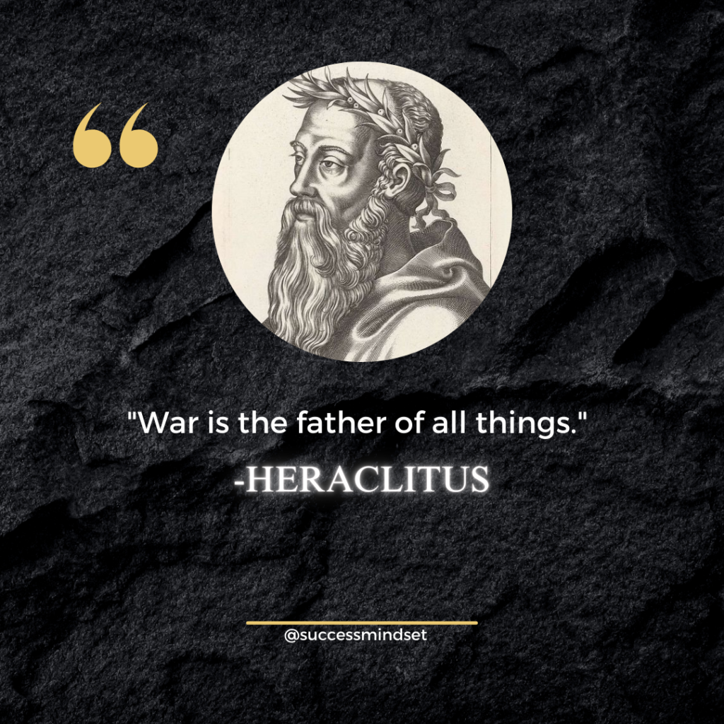 Heraclitus Quotes with Images: Timeless Wisdom for Modern Minds 2 heraclitus quotes on war
