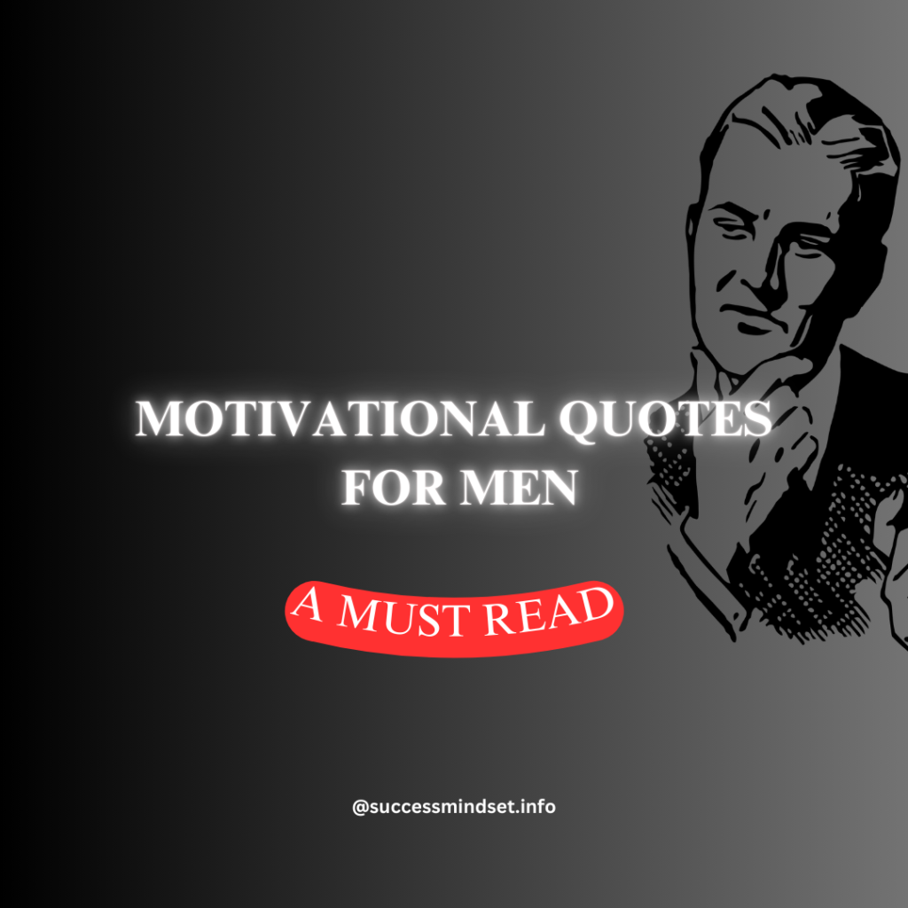 Motivational quotes for men with images alt text