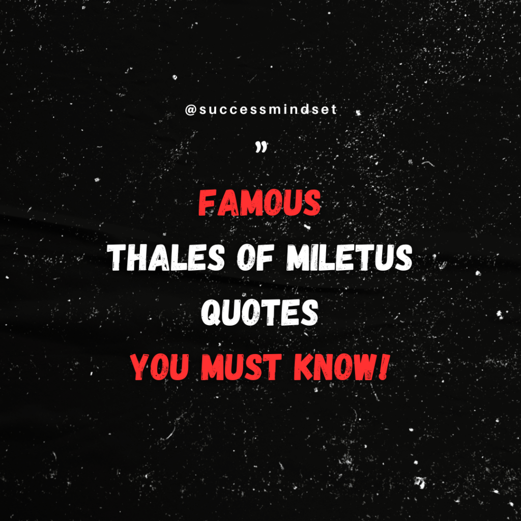 thales of miletus quotes featured image