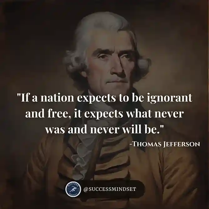 Thomas Jefferson Quote on nation