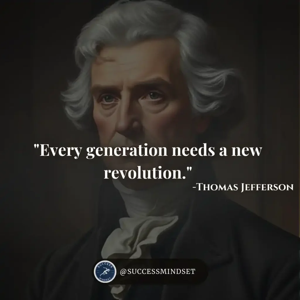 Thomas Jefferson Quote on revolution